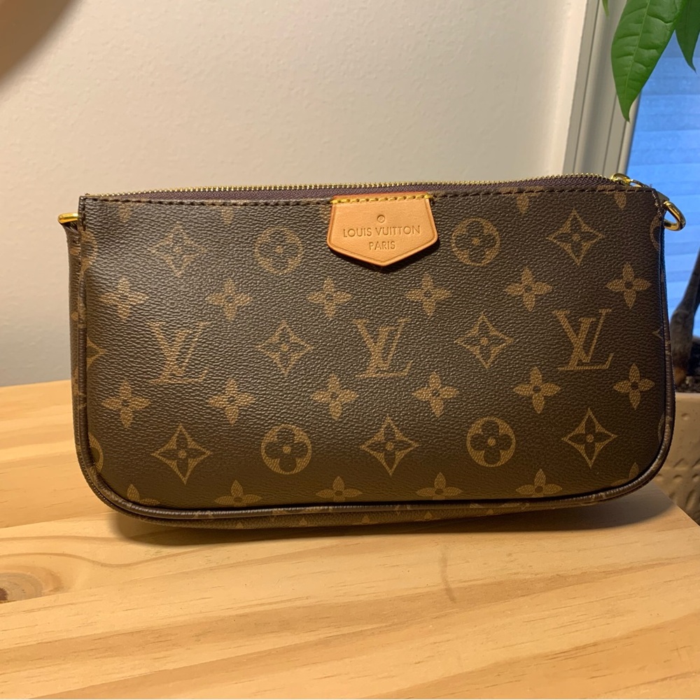 Louis Vuitton Tan Interior Clutch